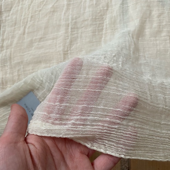 Marc Jacobs cream/off white infinity scarf - Picture 3 of 6